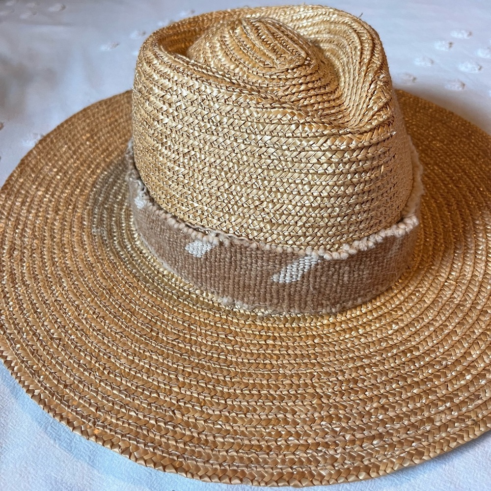 BRIXTON woven sun hat with band